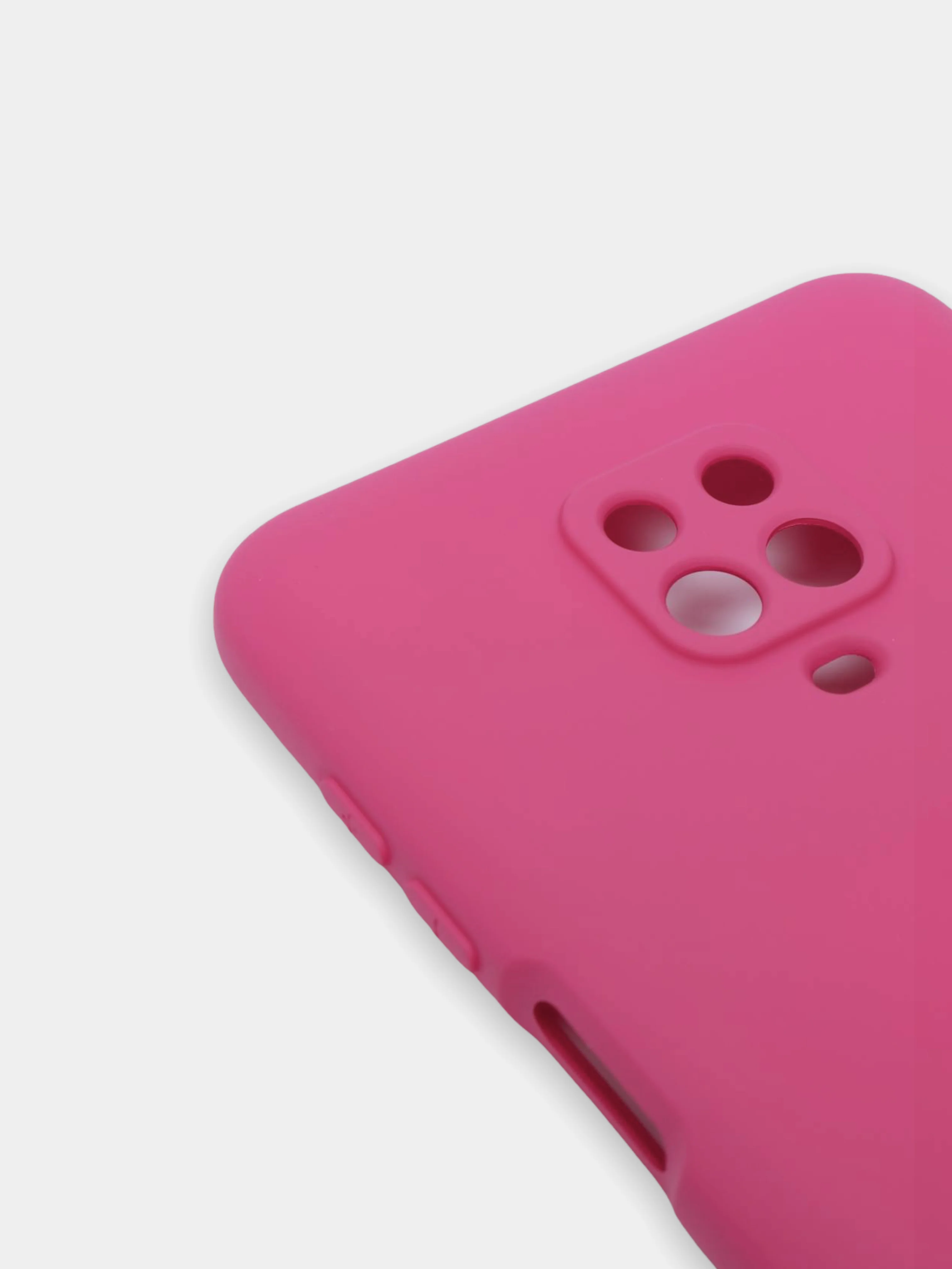 Пурпурный чехол Xiaomi Redmi Note 9S / Note 9 Pro / Note 9 Pro Max, Редми Нот 9 Про Макс силиконовый