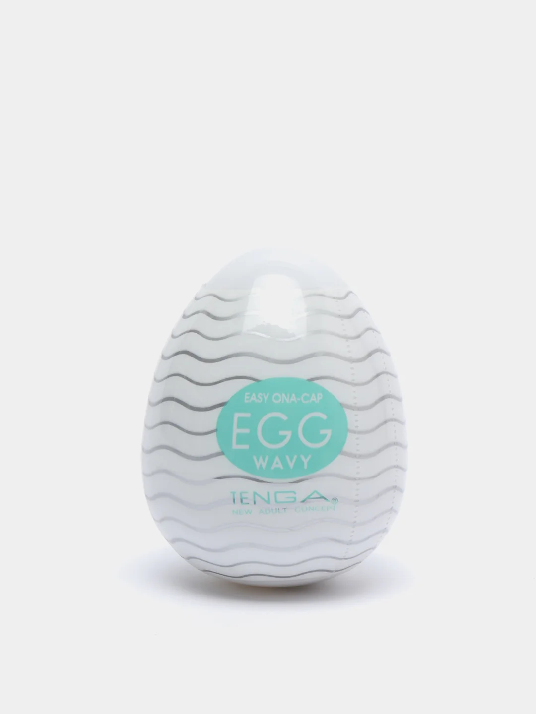 Бирюзовый яйцо-мастурбатор Tenga Egg