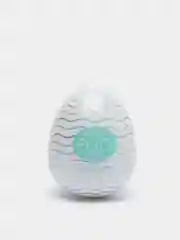 Бирюзовый яйцо-мастурбатор Tenga Egg