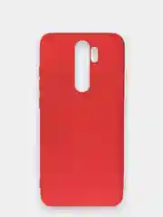 Красный чехол Xiaomi Redmi Note 8 Pro, Сяоми Редми Нот 8 Про, силиконовый с закрытым низом