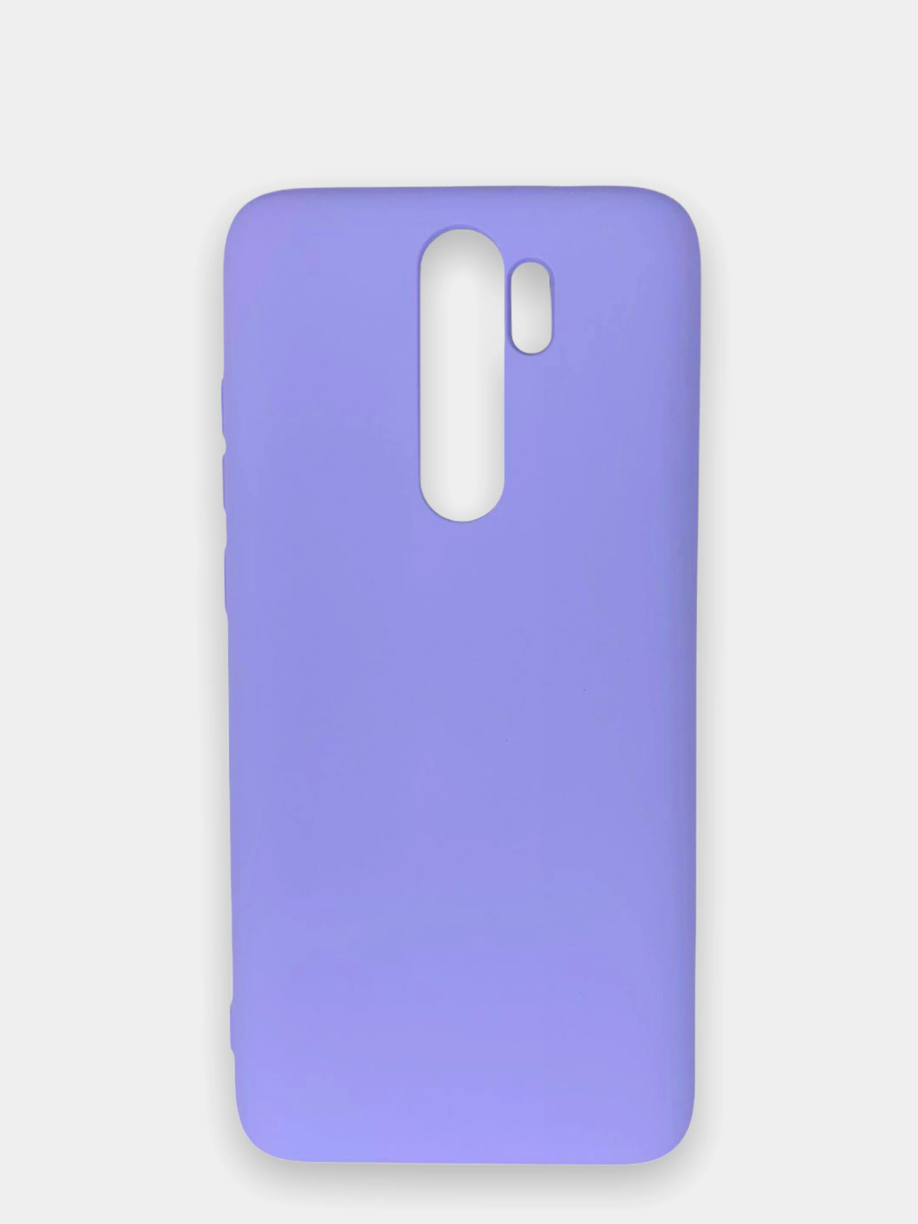 Лавандовый чехол Xiaomi Redmi Note 8 Pro, Сяоми Редми Нот 8 Про, силиконовый с закрытым низом