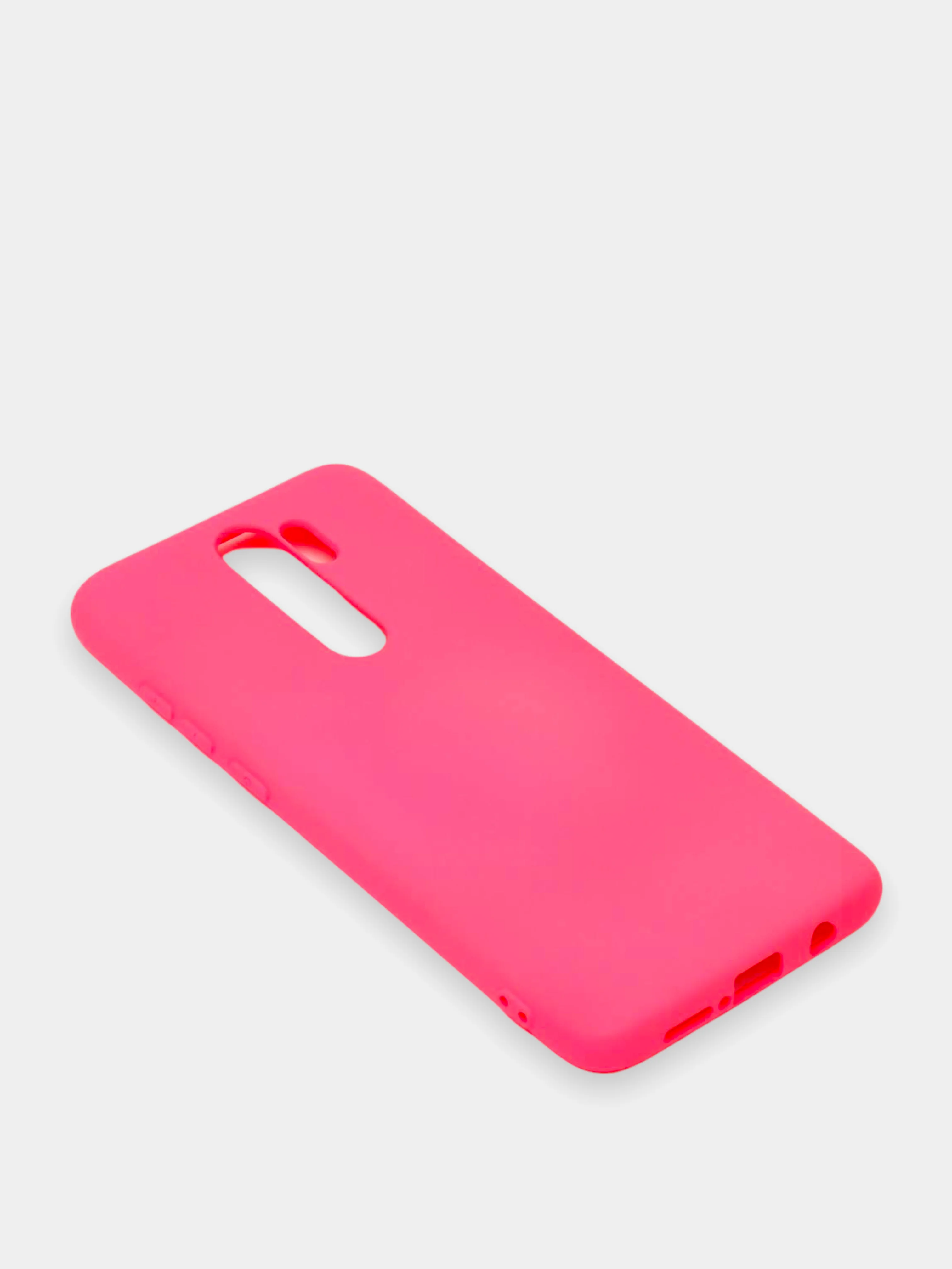 Фуксия чехол Xiaomi Redmi Note 8 Pro, Сяоми Редми Нот 8 Про, силиконовый с закрытым низом