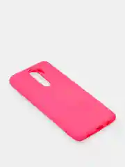 Фуксия чехол Xiaomi Redmi Note 8 Pro, Сяоми Редми Нот 8 Про, силиконовый с закрытым низом