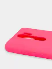 Фуксия чехол Xiaomi Redmi Note 8 Pro, Сяоми Редми Нот 8 Про, силиконовый с закрытым низом