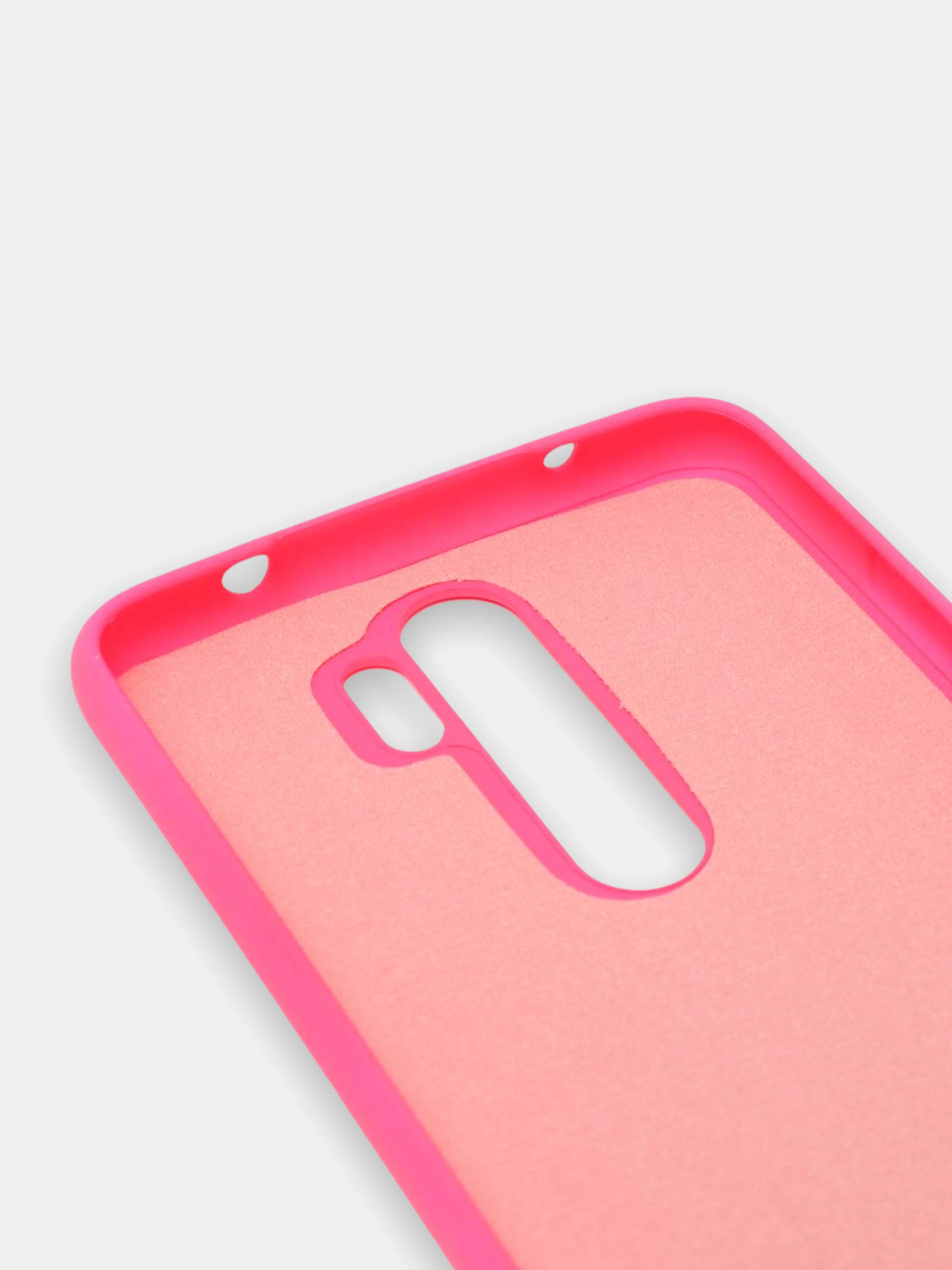 Фуксия чехол Xiaomi Redmi Note 8 Pro, Сяоми Редми Нот 8 Про, силиконовый с закрытым низом