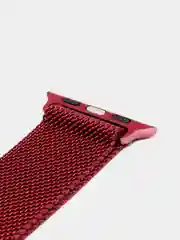 Багровый ремешок для Apple Watch "Миланская петля"