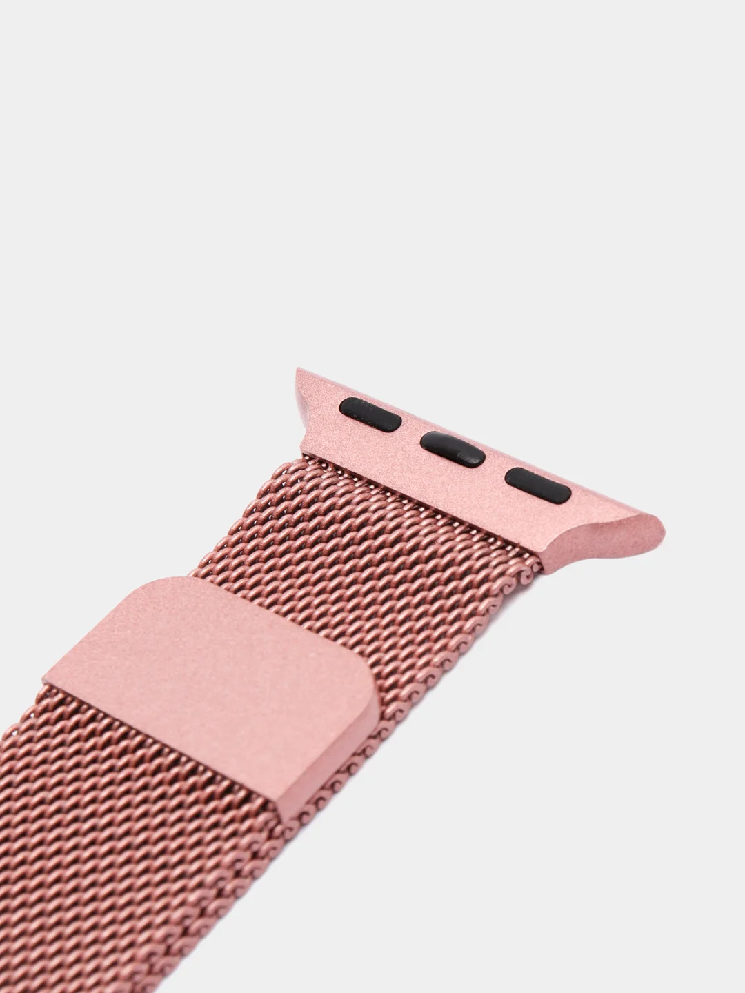Розовый ремешок для Apple Watch "Миланская петля"