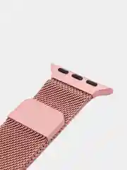 Розовый ремешок для Apple Watch "Миланская петля"