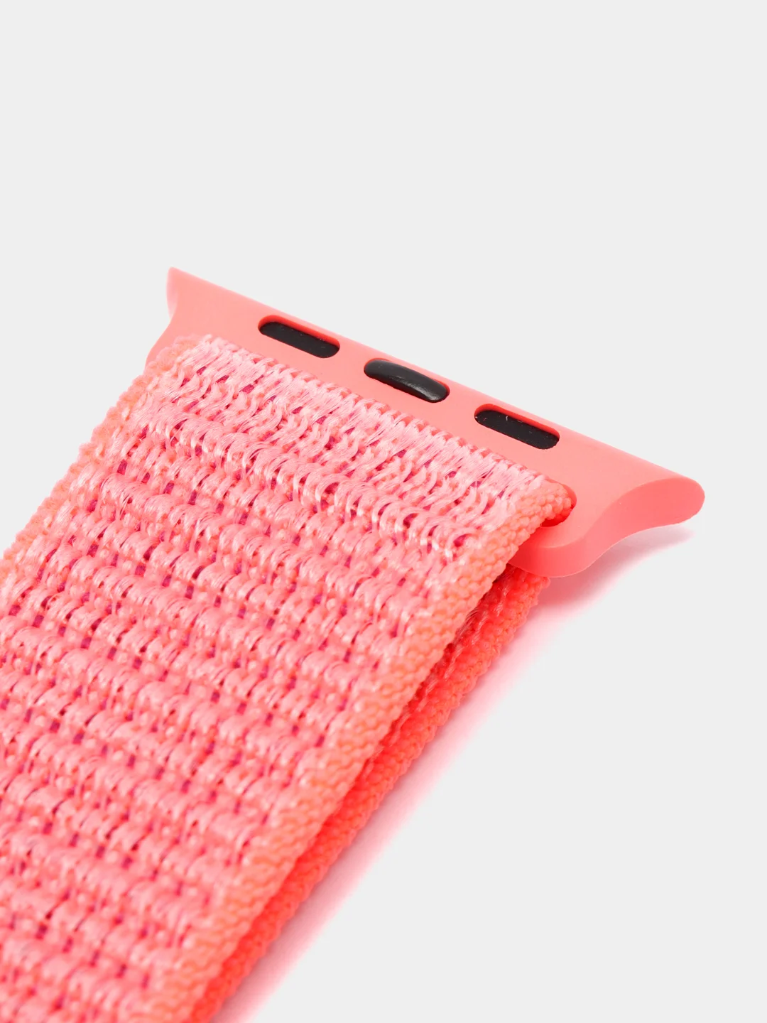 Кораллово-розовый нейлоновый ремешок для Apple Watch