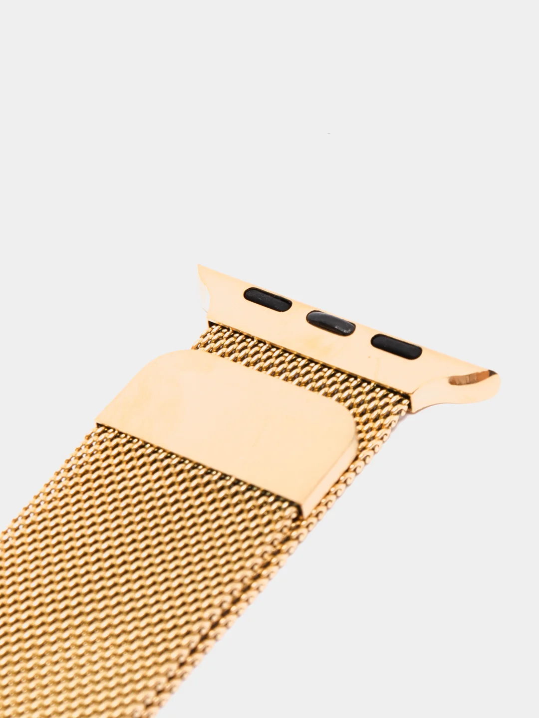 Золотой ремешок для Apple Watch "Миланская петля"