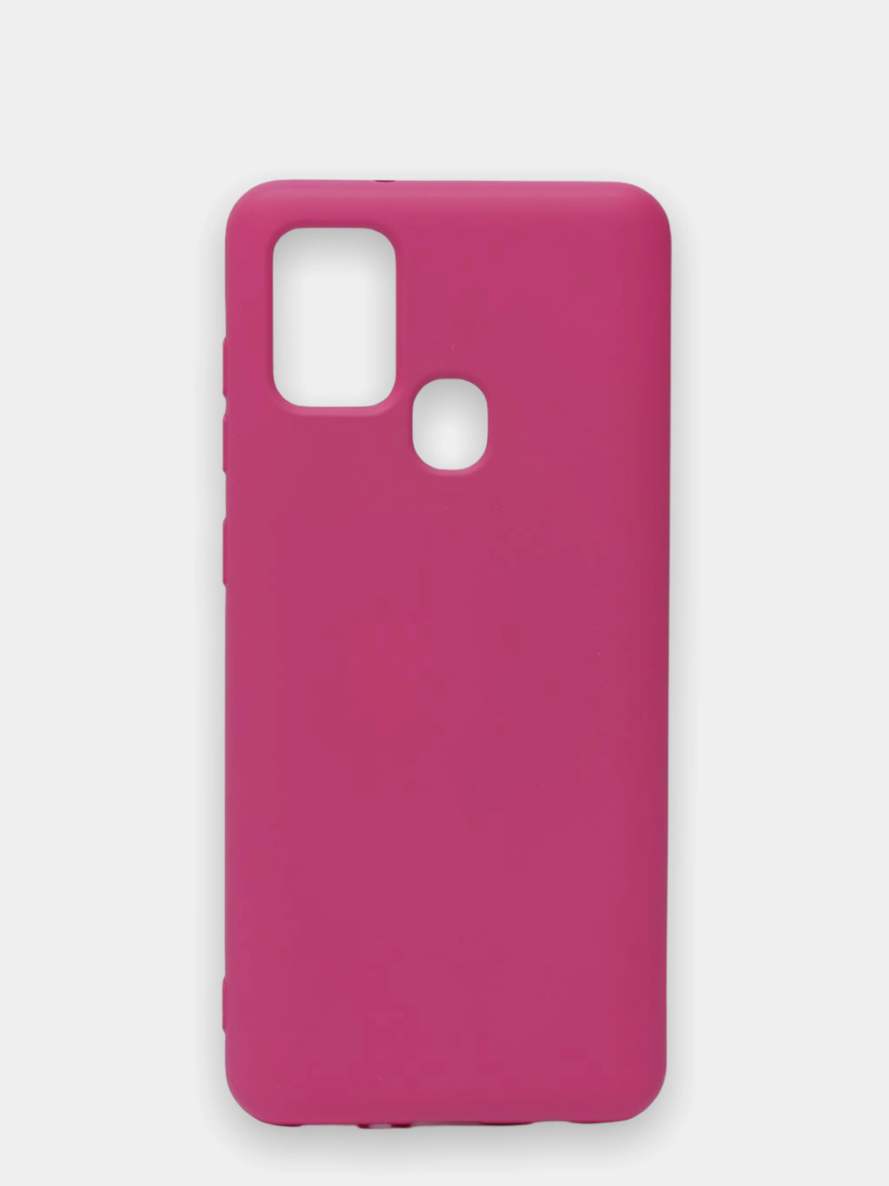 Пурпурный чехол Samsung Galaxy A21s, Самунг Галакси А21с силиконовый Silicone Cover с закрытым низом