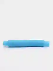 Синий трубка Поп Ит 20 см, Pop tubes, Игрушка Антистресс, Трубка гофра для детей