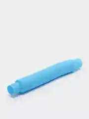 Синий трубка Поп Ит 20 см, Pop tubes, Игрушка Антистресс, Трубка гофра для детей