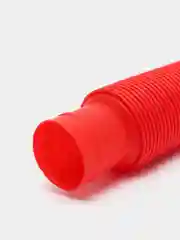 Красный трубка Поп Ит 20 см, Pop tubes, Игрушка Антистресс, Трубка гофра для детей