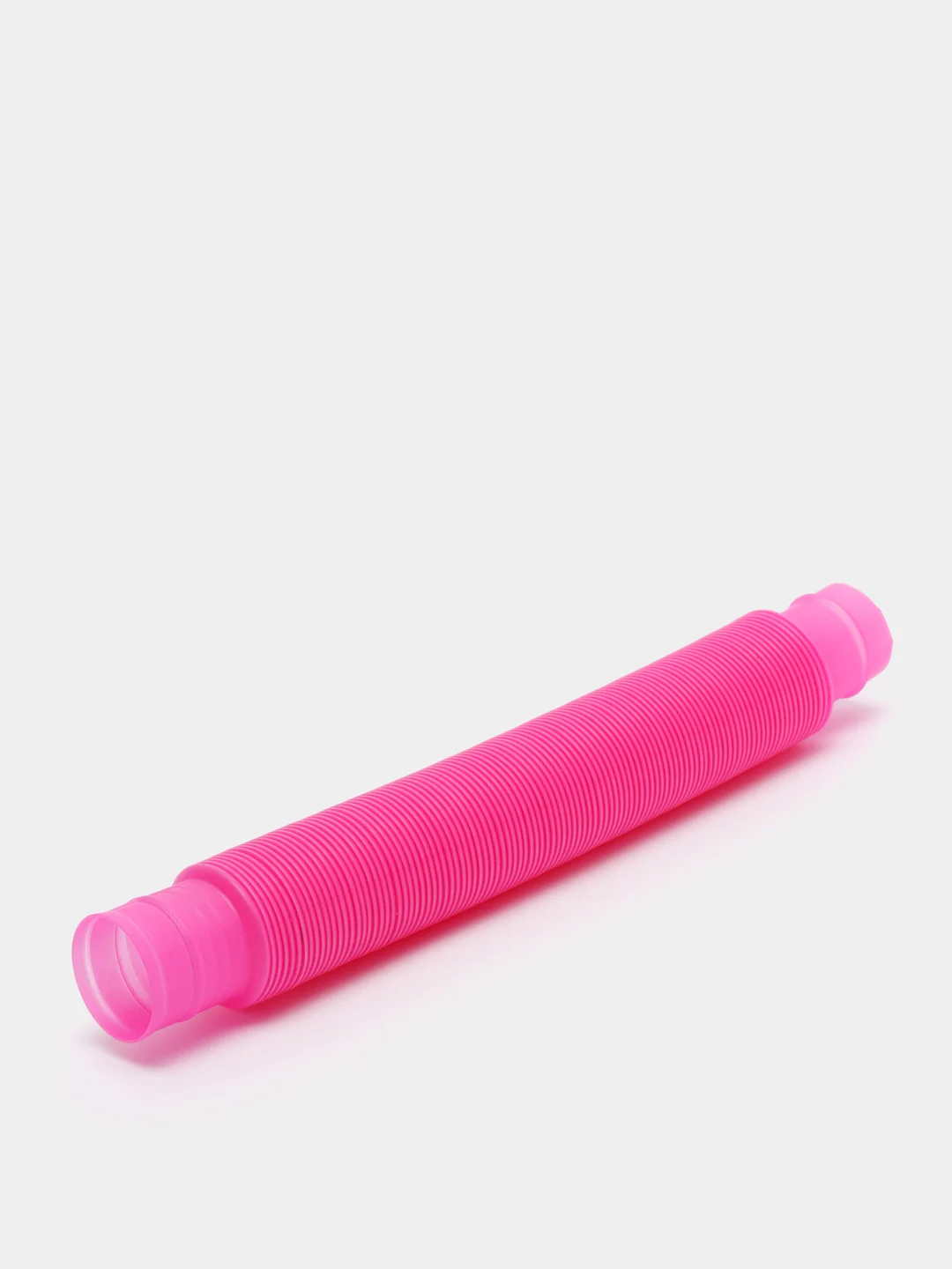 Фуксия трубка Поп Ит 20 см, Pop tubes, Игрушка Антистресс, Трубка гофра для детей
