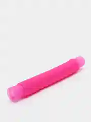 Фуксия трубка Поп Ит 20 см, Pop tubes, Игрушка Антистресс, Трубка гофра для детей