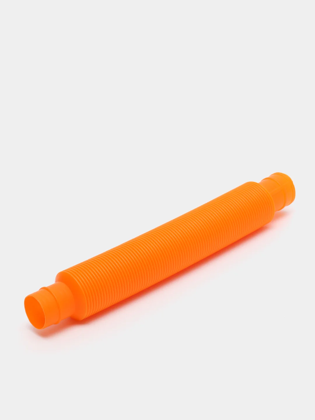 Оранжевый трубка Поп Ит 20 см, Pop tubes, Игрушка Антистресс, Трубка гофра для детей