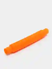 Оранжевый трубка Поп Ит 20 см, Pop tubes, Игрушка Антистресс, Трубка гофра для детей