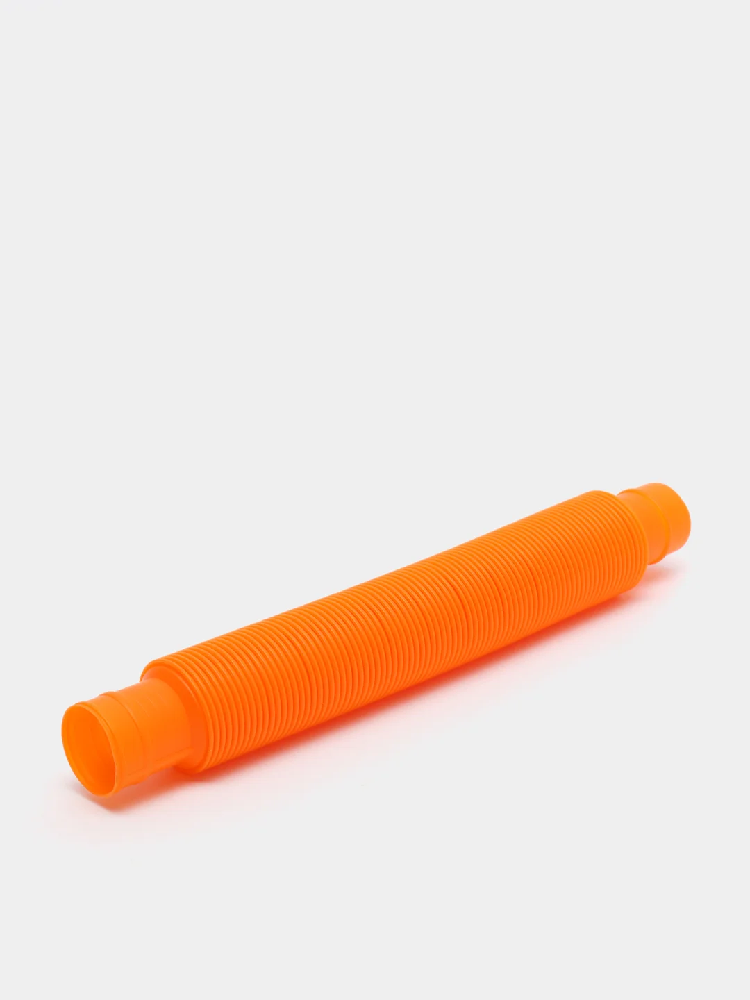 Оранжевый трубка Поп Ит 20 см, Pop tubes, Игрушка Антистресс, Трубка гофра для детей
