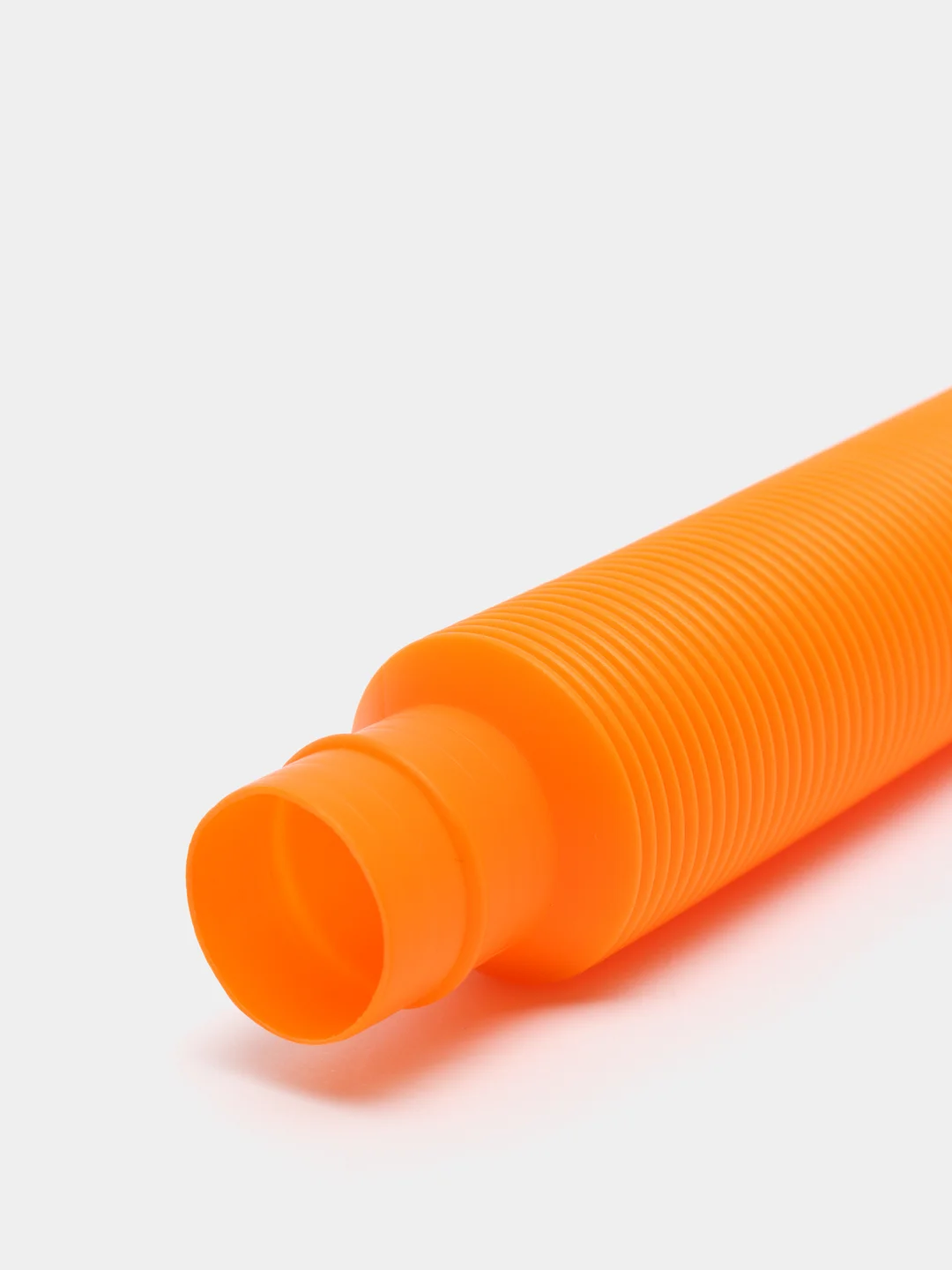 Оранжевый трубка Поп Ит 20 см, Pop tubes, Игрушка Антистресс, Трубка гофра для детей