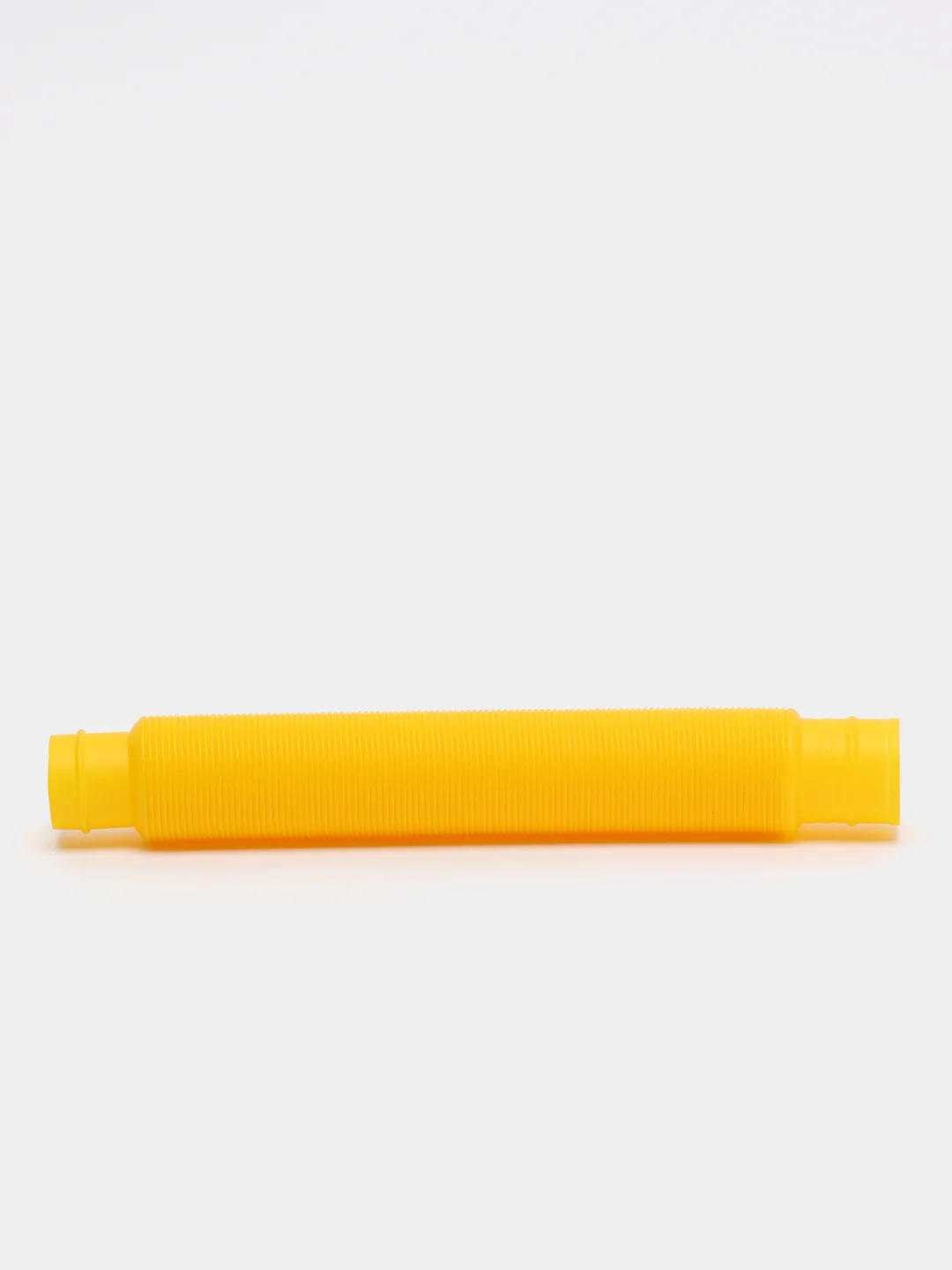 Желтый трубка Поп Ит 20 см, Pop tubes, Игрушка Антистресс, Трубка гофра для детей