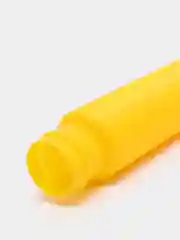 Желтый трубка Поп Ит 20 см, Pop tubes, Игрушка Антистресс, Трубка гофра для детей