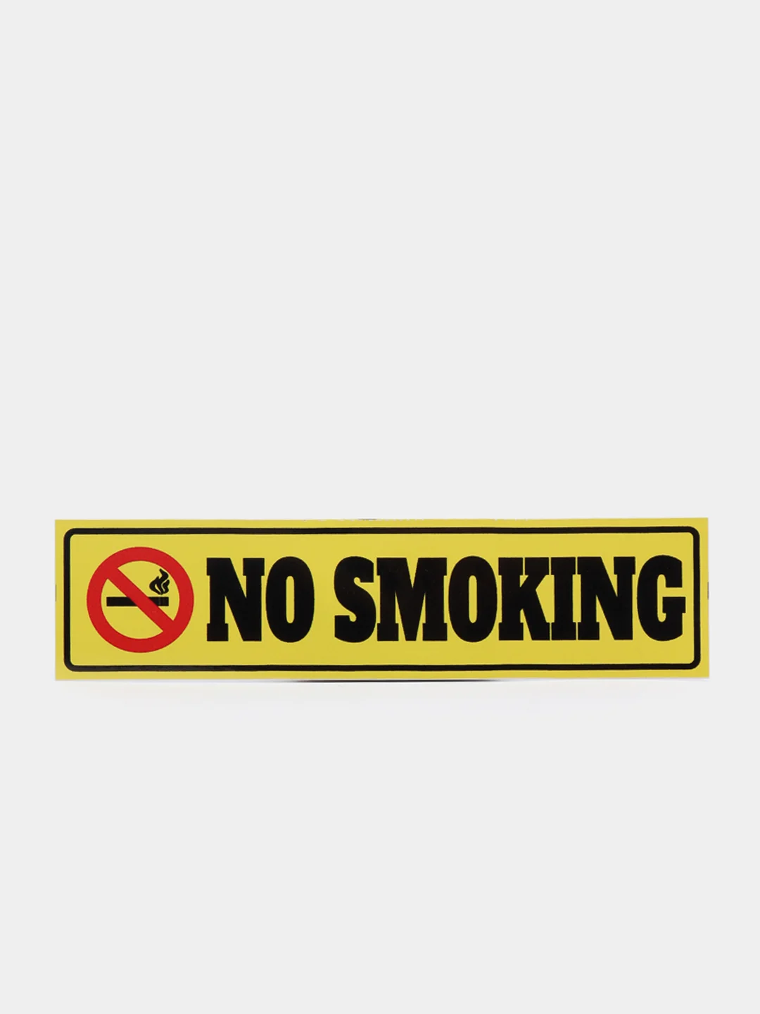Наклейка "No Smoking / Не Курить"