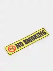 Наклейка "No Smoking / Не Курить"