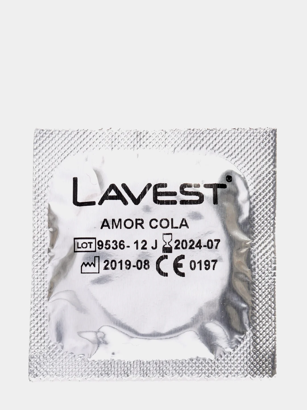 Lavest Black черные презервативы с ароматом колы 7 шт