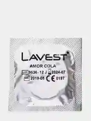 Lavest Black черные презервативы с ароматом колы 7 шт