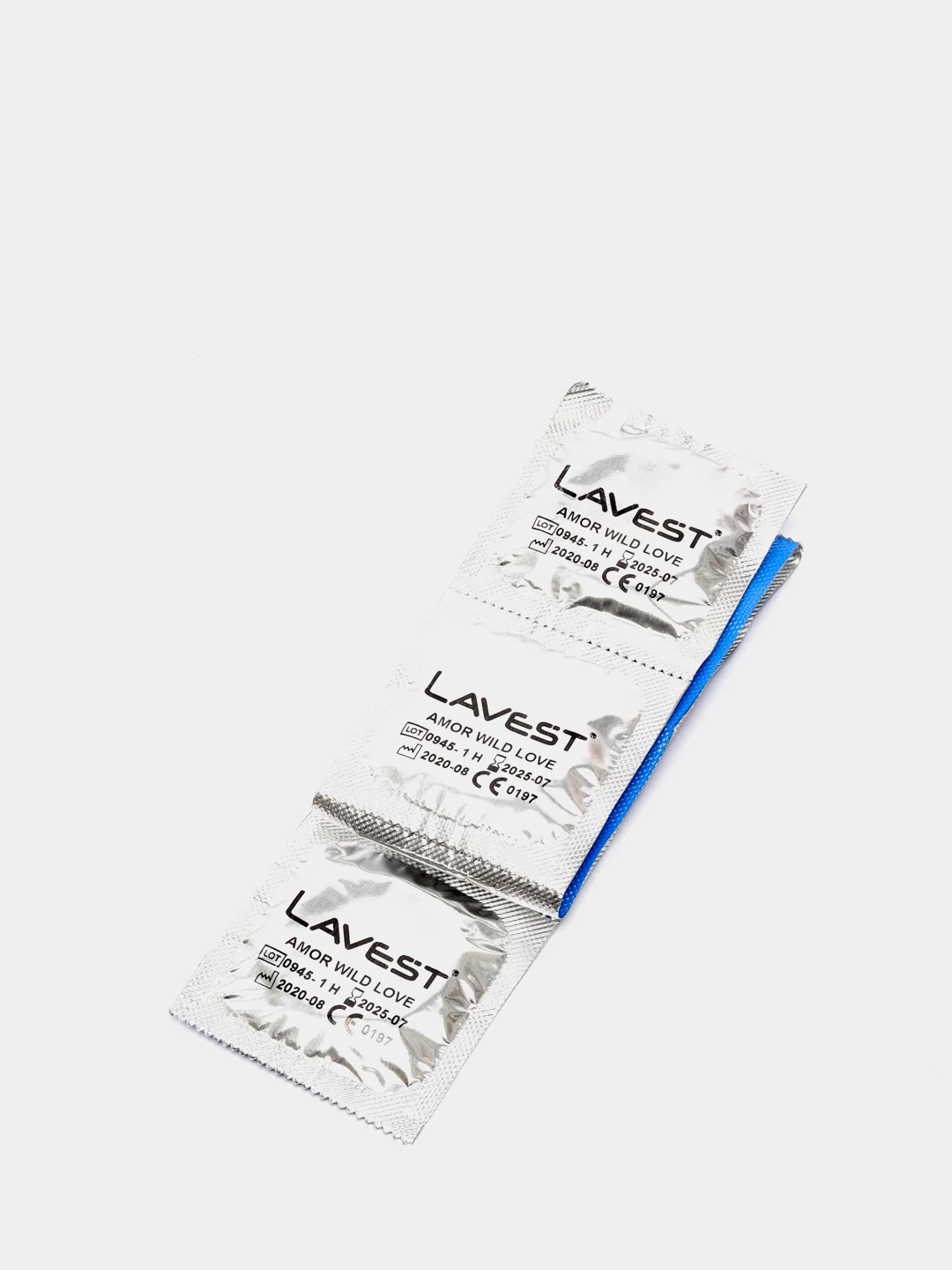 Lavest Dotted розовые презервативы с точечной структурой стенок 7 шт