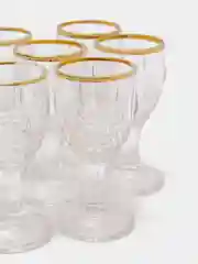 Рюмки прозрачные 6 шт.  15 мг