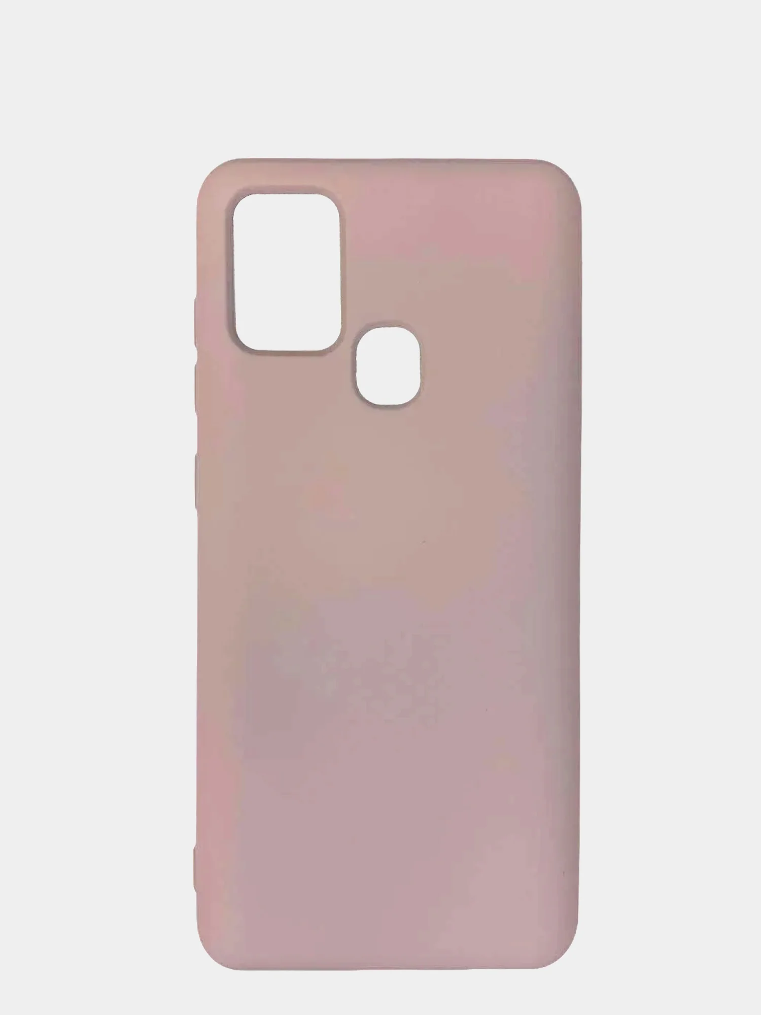 Бежевый меланж чехол Samsung Galaxy A21s, Самунг Галакси А21с силиконовый Silicone Cover с закрытым низом