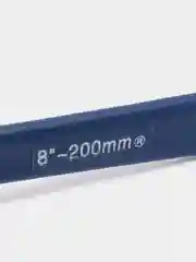 Ключ разводной 200мм 8 металл 2х-комп.рукоятка
