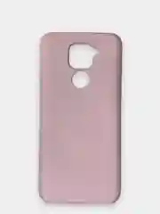Бежевый меланж чехол Xiaomi Redmi Note 9, Редми Нот 9 силиконовый, с закрытым низом и бархатом внутри