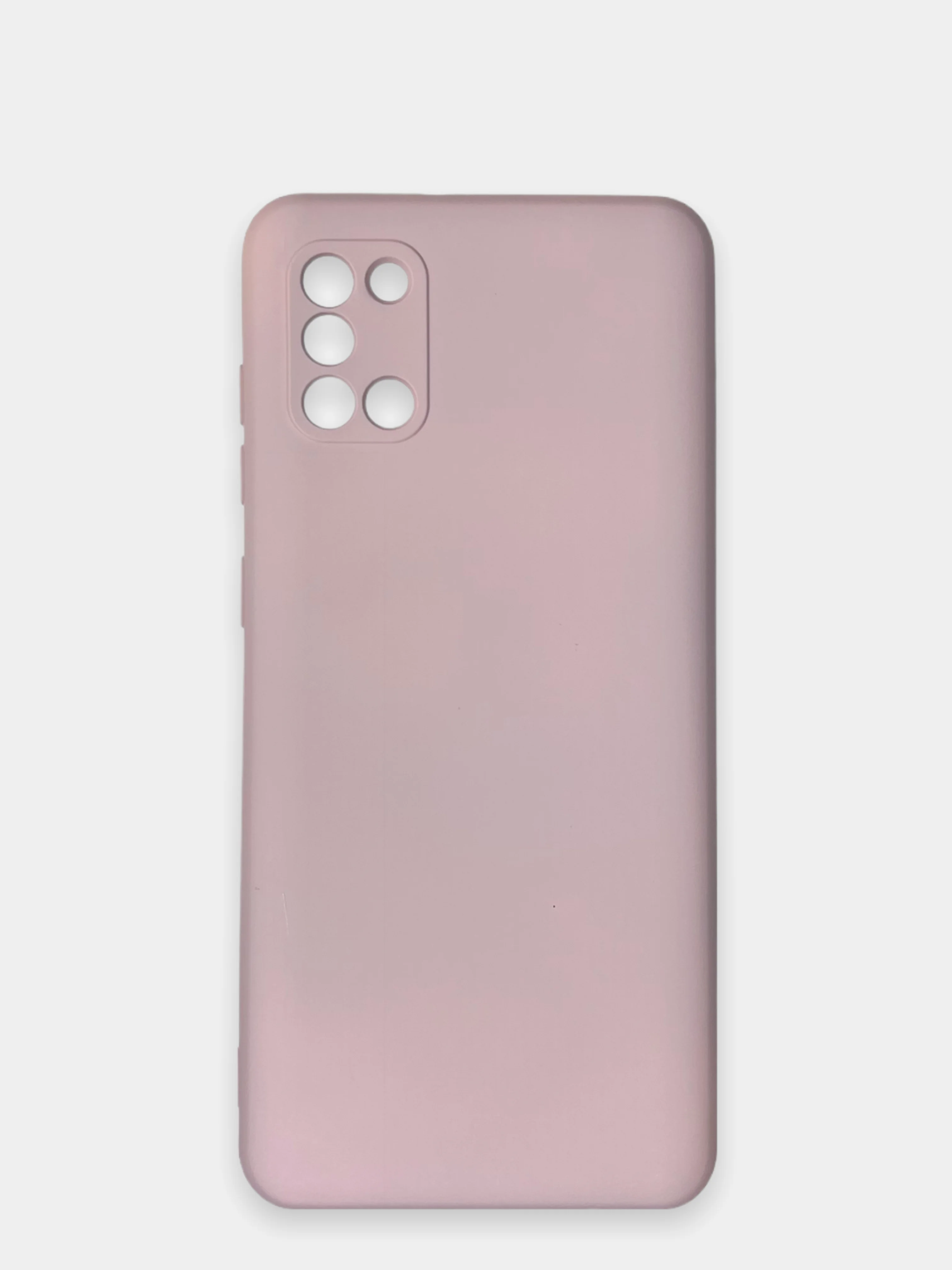 Бежевый меланж чехол Samsung Galaxy A31, Самсунг Галакси А31 силиконовый Silicone Cover