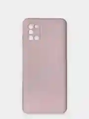 Бежевый меланж чехол Samsung Galaxy A31, Самсунг Галакси А31 силиконовый Silicone Cover