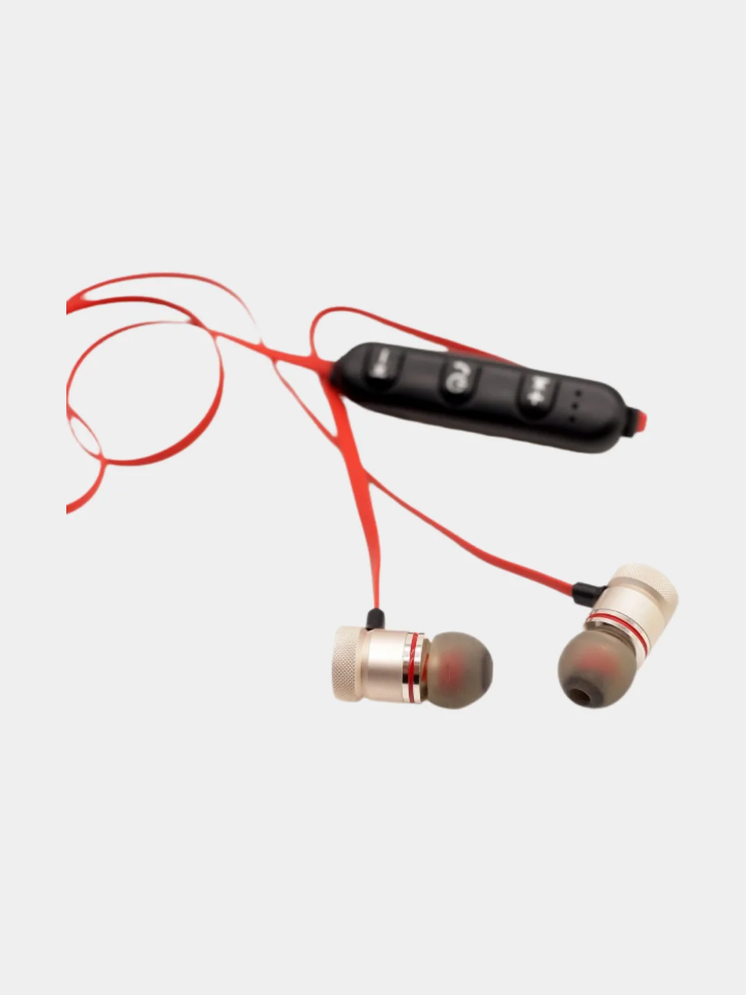 Магнитные Bluetooth наушники Sports с микрофоном, черные