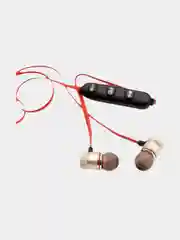 Магнитные Bluetooth наушники Sports с микрофоном, черные
