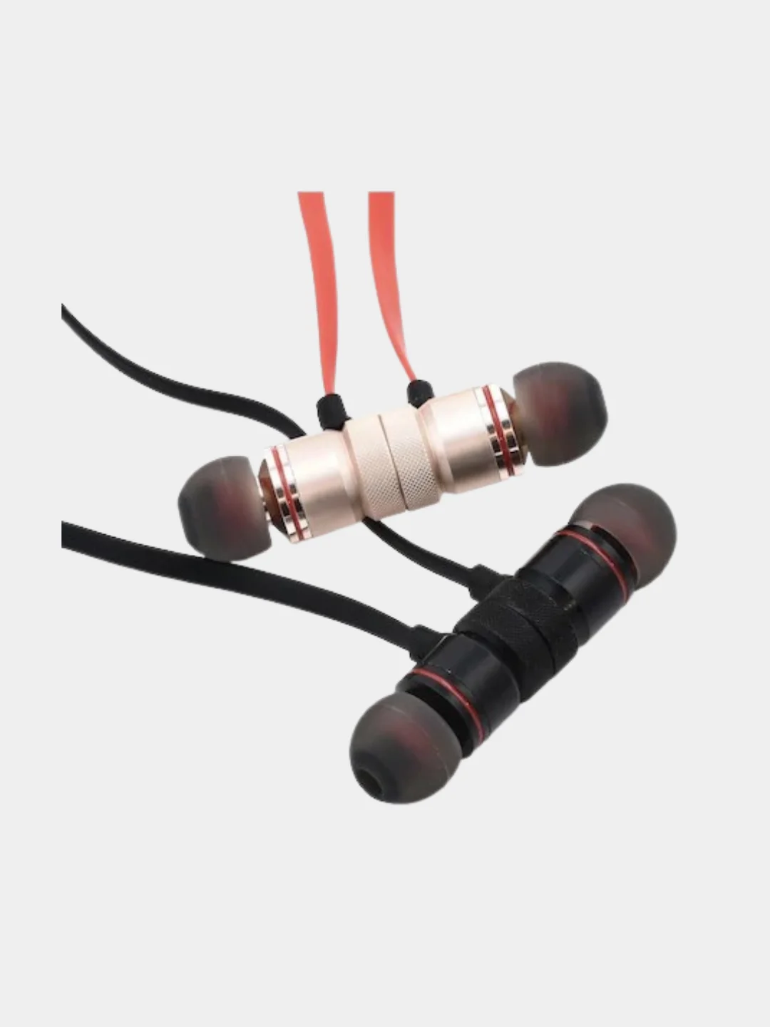Магнитные Bluetooth наушники Sports с микрофоном, черные