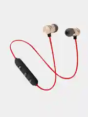 Магнитные Bluetooth наушники Sports с микрофоном, черные