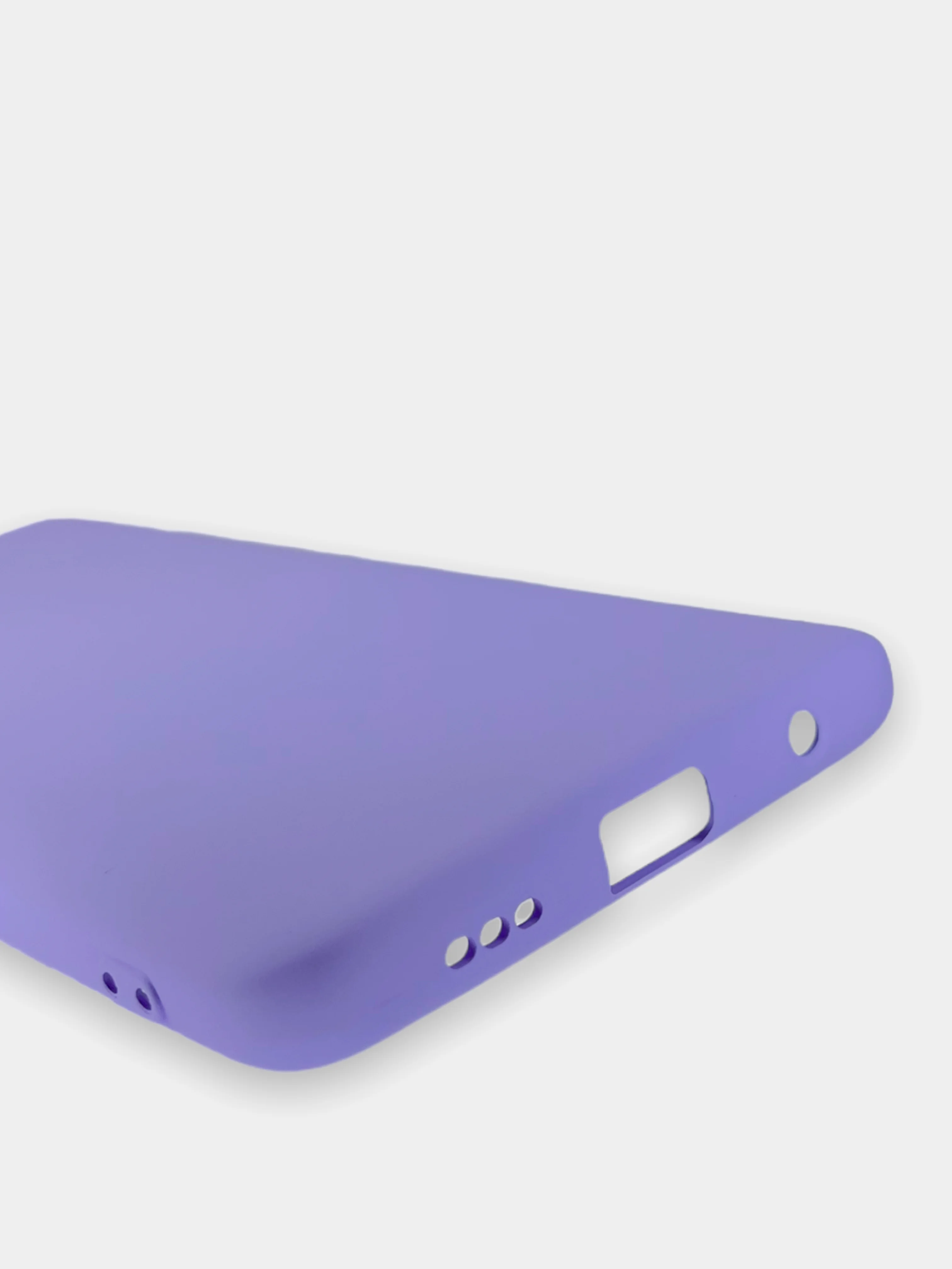 Лавандовый чехол силиконовый Silicone Cover для Xiaomi Redmi Note 10 Pro, Сяоми Редми Нот 10 Про