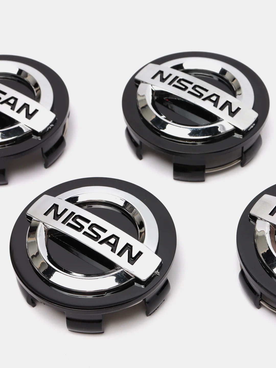 Колпачки заглушки на литой диск Nissan 60мм 4шт / Ниссан /