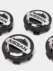 Колпачки заглушки на литой диск Nissan 60мм 4шт / Ниссан /