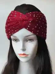 Бордовый повязка на голову