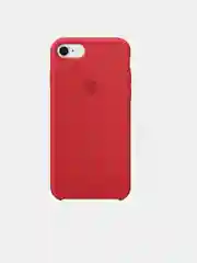 Красный чехол для iPhone 7, 8, SE Silicone Case