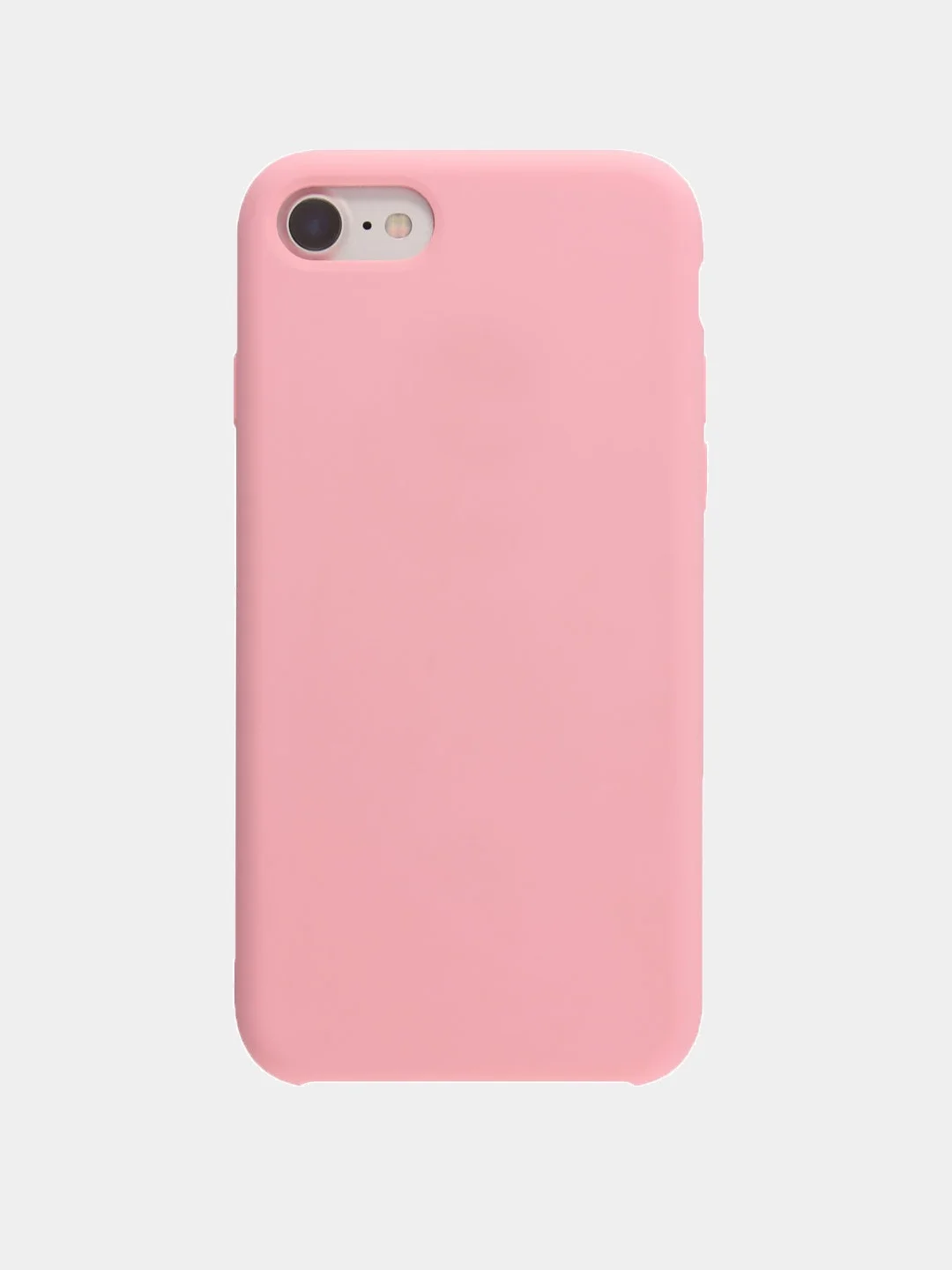 Розовый чехол для iPhone 7, 8, SE Silicone Case