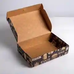 Хаки коробка складная крафтовая Для мужчины, 21 х 15 х 5 см