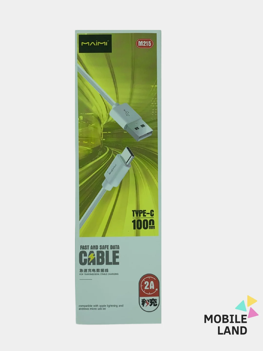 Кабель для зарядки USB - Type-C / USB - Lightning(Apple Iphone)/ Micro ,Maimi M215