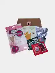 Розовый подарочный набор "Для нее" / Набор для комплексного ухода / Коробочка красоты